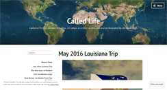 Desktop Screenshot of calledlife.com
